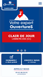 Mobile Screenshot of clairdejour-ouvertures.com